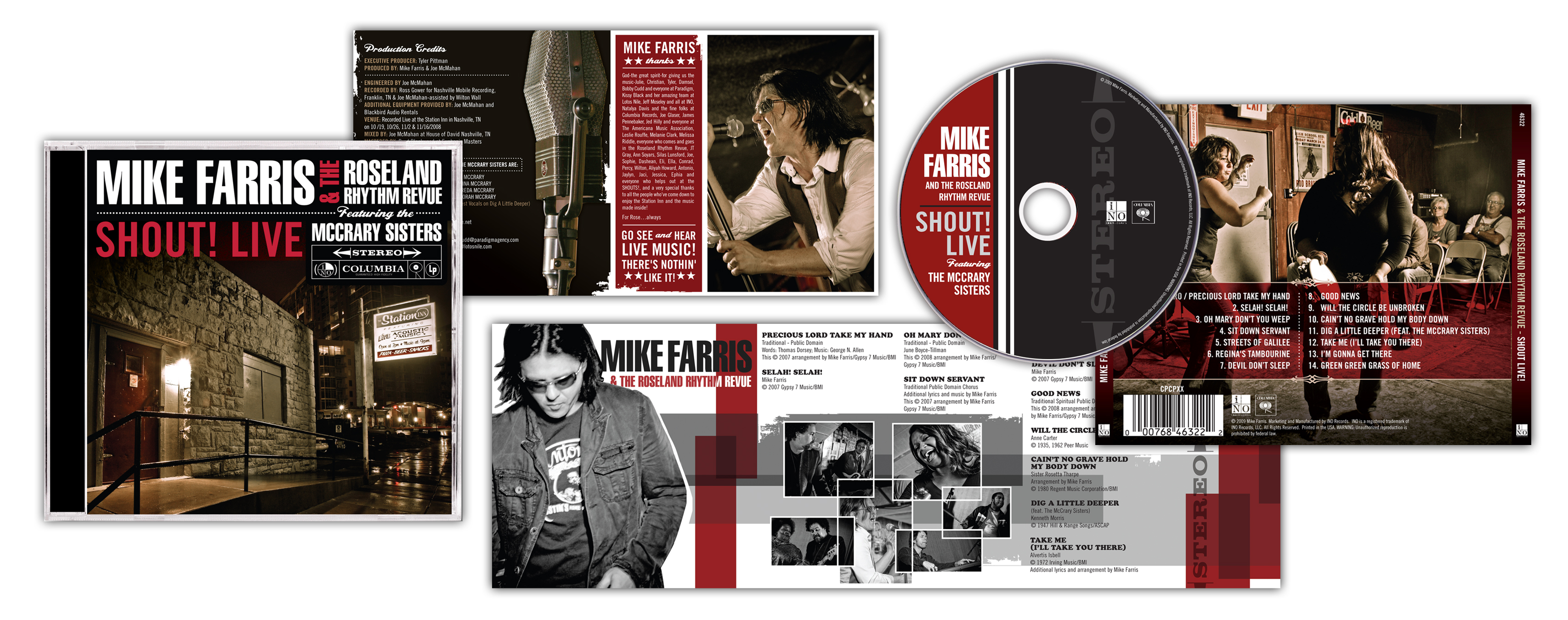 Mike Farris CD Packaging Image